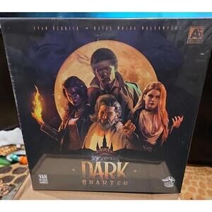 The Dark Quarter Board Game KS  (Lucky Duck / Van Ryder Games) NEW Sealed